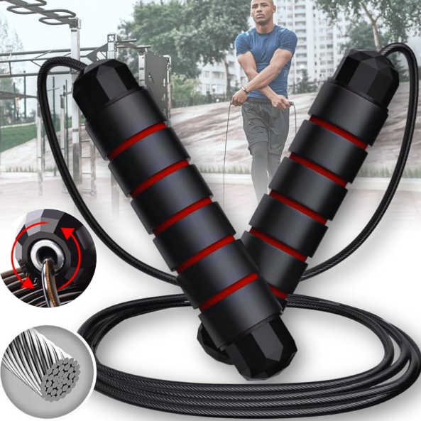 Corda de Pular Com Rolamento Ajustável Profissional 3M - Aero
