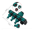 adaptador de mangueira 4 bocas para jardim + BRINDE