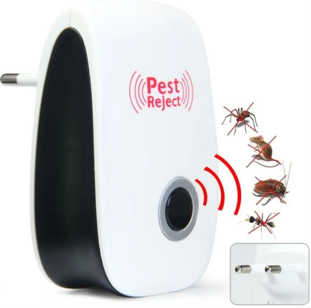 Kit 3 Repelente Eletrônico Pest Reject - Proteção Eficaz Contra Pragas e Dengue