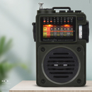 Televisor Rádio Musical Hrd-700 Am Fm Tf Leitor De Cartões