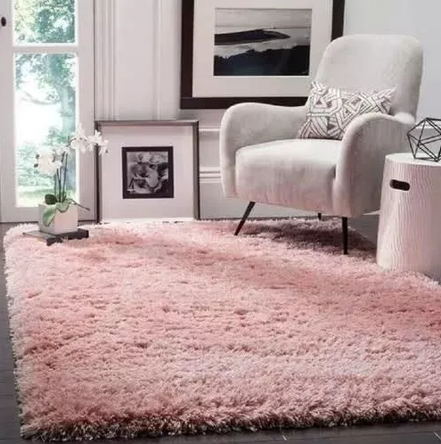 Tapete Shaggy Luxuoso Peludo Fofinho 2,00x1,50 – Para Sala ou Quarto