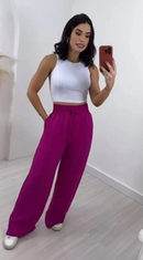 Kit 3 Calça Pantalona  Feminina Duna - Conforto e Estilo