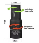 Super Monóculo Profissional Telescópio Astronômico Binóculo Potente