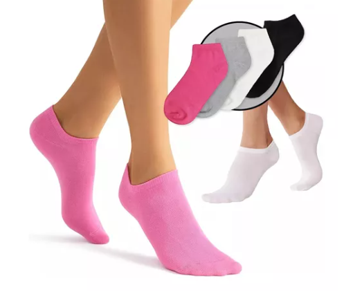 Kit 12 Pares Meias Soquetes Ótima Qualidade Unissex