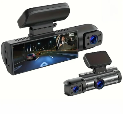 Câmera Veicular Automotiva 1080P Dual Camera+ Brinde+frete gratis a pronta entrega