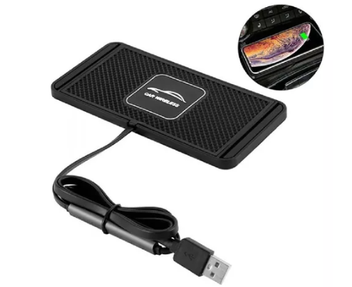 Carregador Wireless: 100% Indução Rápida para iPhone e Samsung