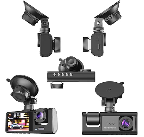 Câmera Veicular Automotiva 1080P Dual Camera+ Brinde+frete gratis a pronta entrega