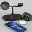 Base De Carregamento Indução 3 Em 1 Para iPhone