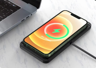 Carregador Wireless: 100% Indução Rápida para iPhone e Samsung
