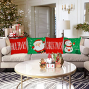 Kit 4 Capas de Almofada Natalinas 2025: Decore com Conforto