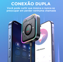Adaptador Bluetooth 5.4 Car AUX com Microfones Duplos