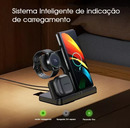 Base De Carregamento Indução 3 Em 1 Para iPhone