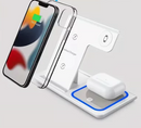 Base De Carregamento Indução 3 Em 1 Para iPhone