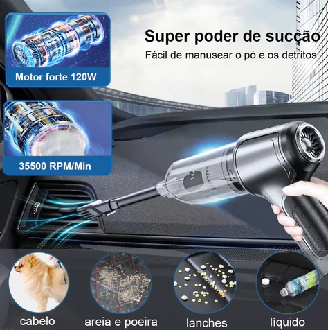 Aspirador de Pó Portátil 3 em 1