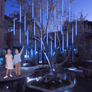 Luzes LED Chuva de Meteoros | 8 Tubos 30cm/50cm à Prova D'Água