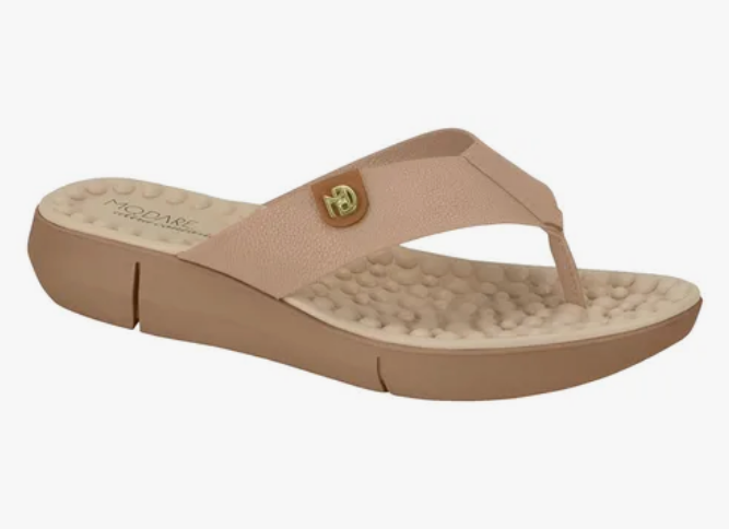 Chinelo Ortopedico Modare Feminino Esporão Massageador Macio