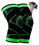 1 Par Joelheira Compressão Tenso Perna Alivia Dores Crossfit