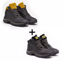 Kit 2 Bota Masculina Adv Cano Medio - Resistente