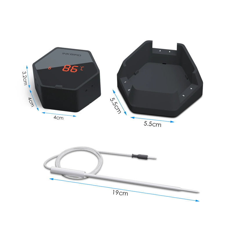 Termômetro Bluetooth para churrasco