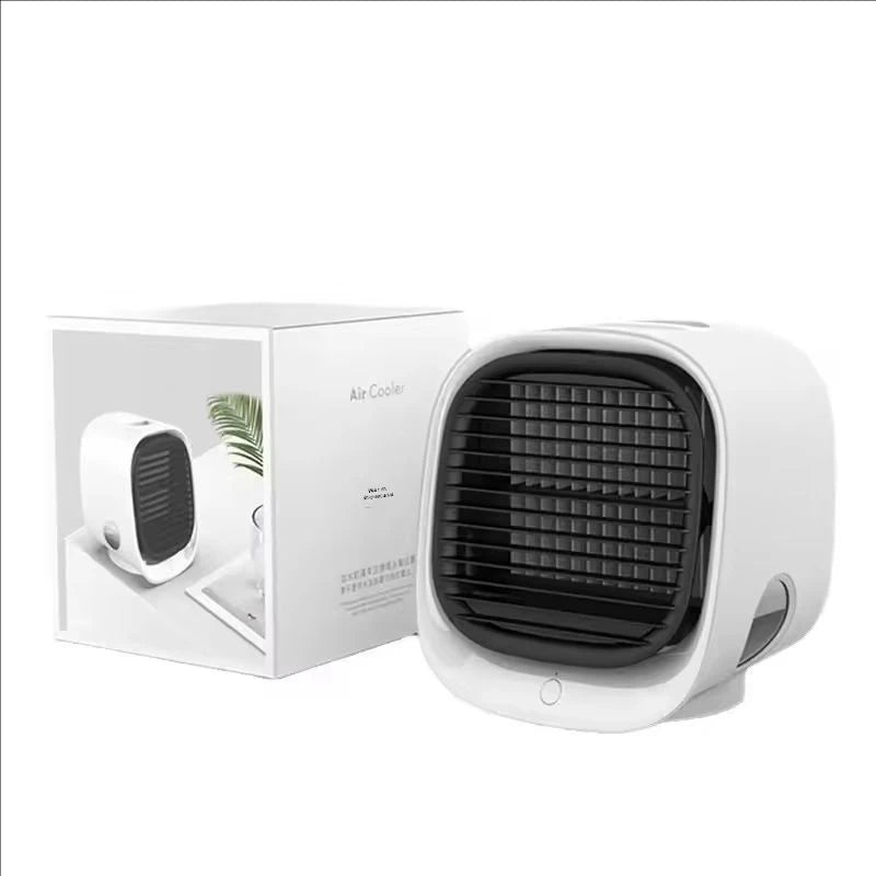 Mini Ar Condicionado Portátil - Leve o Frescor para Onde Estiver