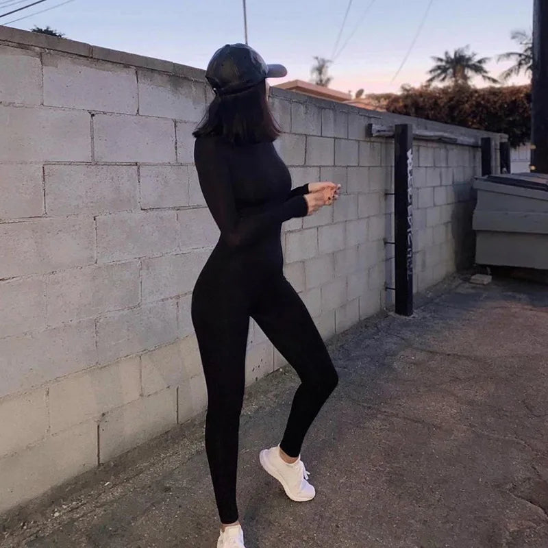 Macacão Virginia Manga Longa Luxo