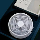 Ventilador com LED Portátil Recarregável