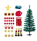 Árvore De Natal 1,20m Decorada Completa Pinheiro Verde Luxo