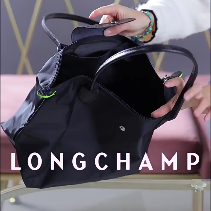 Bolsa longchamp Original série verde tote bag longa Bolsa De Compras dobrável Várias cores estão disponíveis