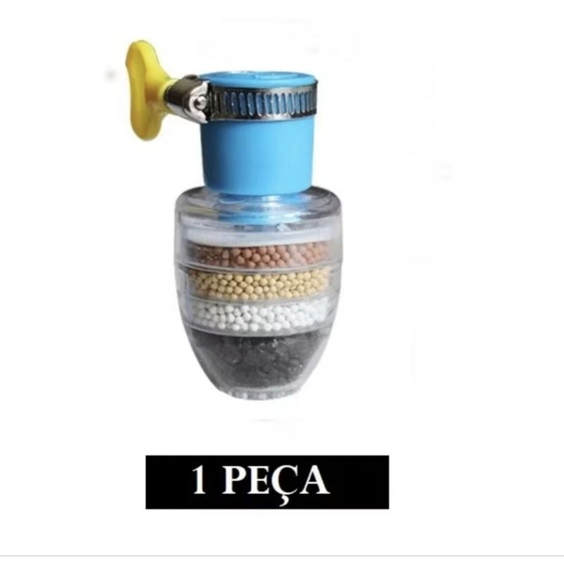 Cozinha Mini Purificador de Água Filtro Torneira Bico