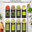 Cortador de legumes 16 em 1, cortador de vegetais de 8 lâminas - Compre 1 Leve 2 Unidades