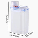 Pote Hermético 2.5L com Copo Medidor Bico Dosador Cozinha Mantimentos - COMPRE 2 LEVE 3 UNIDADES