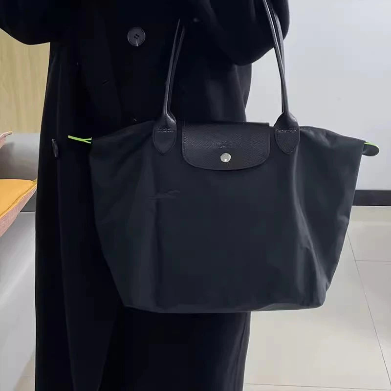 Bolsa longchamp Original série verde tote bag longa Bolsa De Compras dobrável Várias cores estão disponíveis