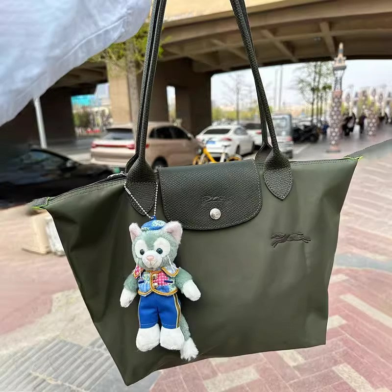 Bolsa longchamp Original série verde tote bag longa Bolsa De Compras dobrável Várias cores estão disponíveis