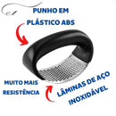 Kit triturador de alho em aço inoxidável ABS - KIT 2 PEÇAS