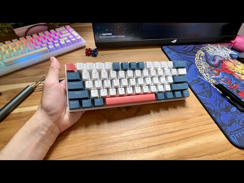 Machenike K500-B61 Mini Teclado Mecânico Formato 60% com Fio