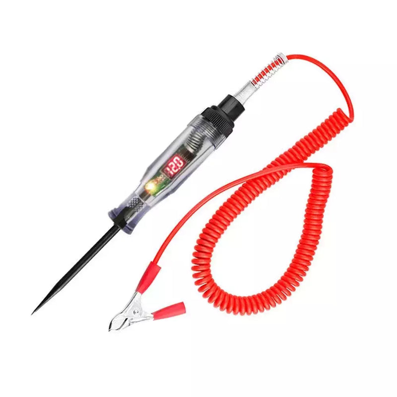 Testador de Circuito com Sonda de Aço e Luz Indicadora