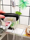 Kit triturador de alho em aço inoxidável ABS - KIT 2 PEÇAS