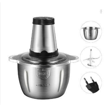 Moedor Carne Elétrico Processador Legumes Triturador Inox Potente