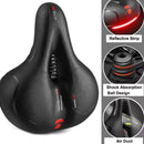 Assento De Bicicleta Banco Selim Super Confortável Selim Largo Bicicleta