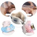 Almofada Massageadora de Pescoço Vibratória Elétrica - Usb Recarregável Sem Fio