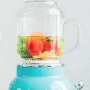 Mini Liquidificador Portátil Copo Caneca 500ml e 450ml Com 10 Lâminas, Tampa, Canudo e Copo Recarregavel