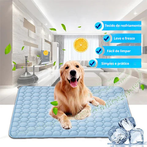 Tapete De Resfriamento Para Animais De Estimação, Cama Fria